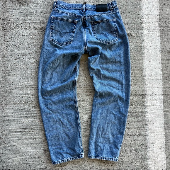 Harley-Davidson Other - HARLEY DAVIDSON‎ Y2K Men’s 33x30 Denim Jeans Loose Straight Fit Biker Vintage